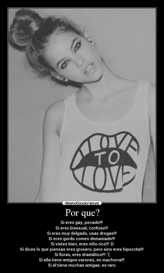Por que? -