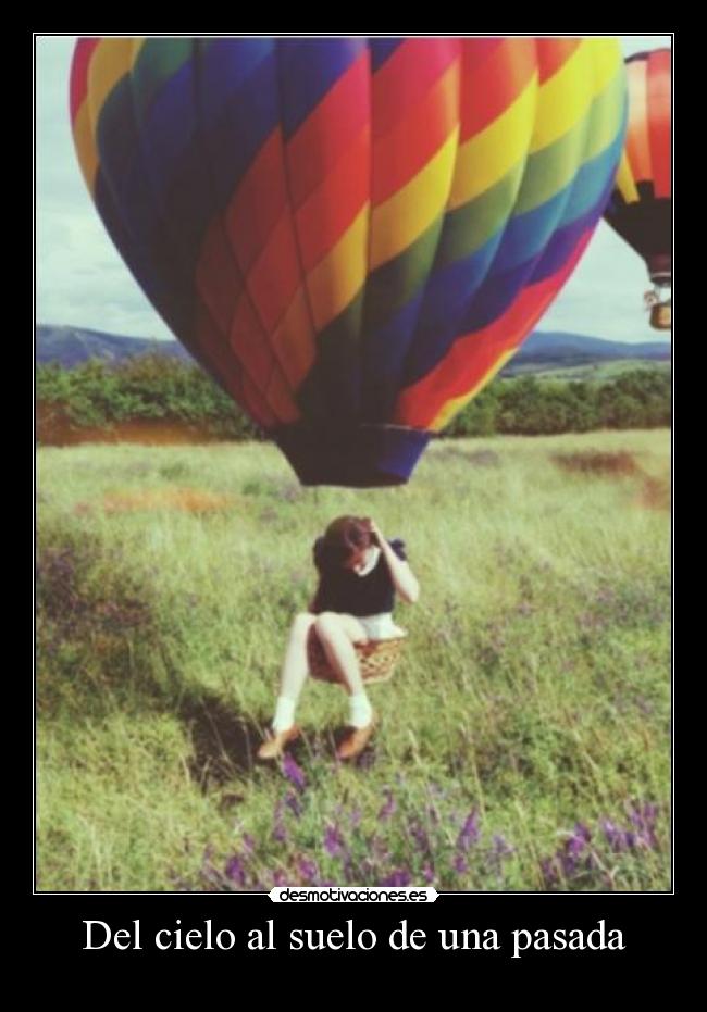 Del cielo al suelo de una pasada -