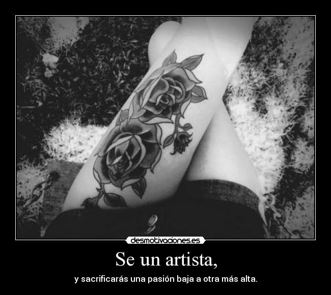 Se un artista, -