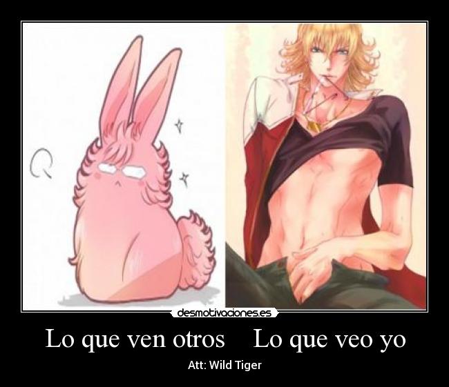 Lo que ven otros Lo que veo yo -