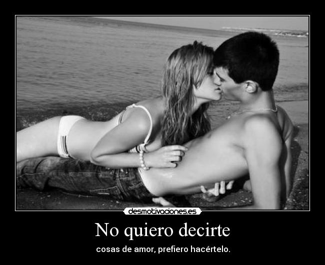 No quiero decirte - 