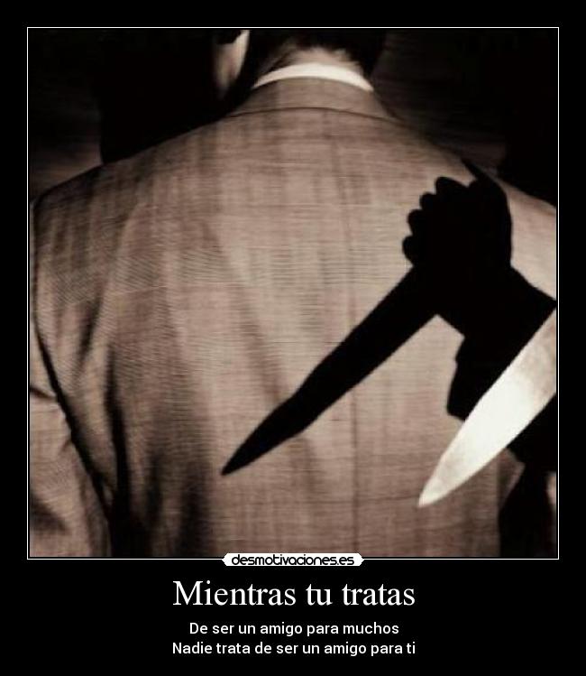 Mientras tu tratas - 