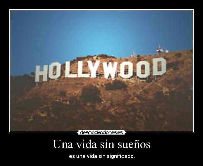 Una vida sin sueños - 