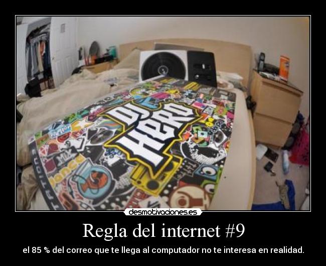 Regla del internet #9 -