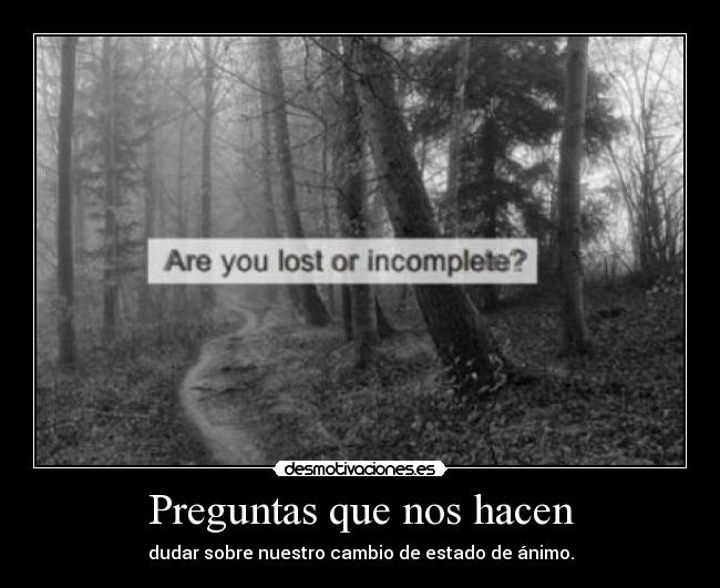 Preguntas que nos hacen - 