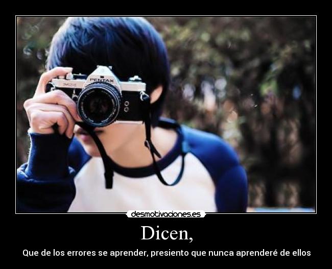 Dicen, - 