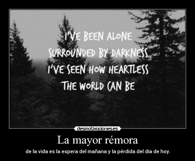 La mayor rémora -