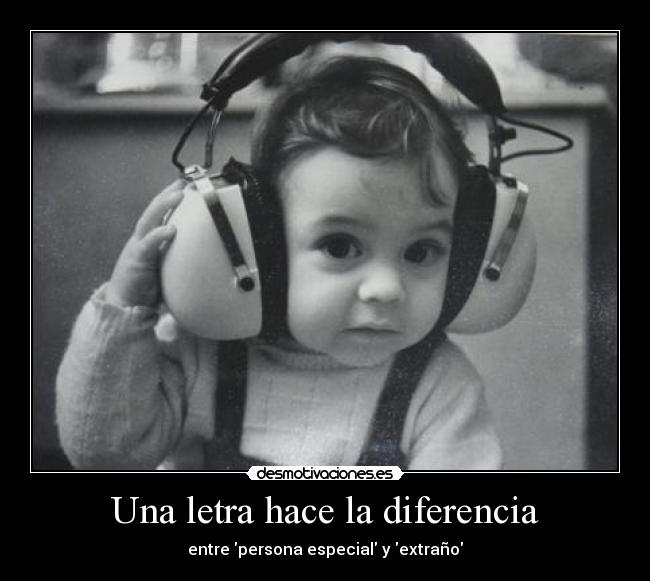 Una letra hace la diferencia - 