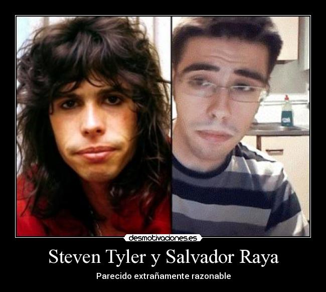 Steven Tyler y Salvador Raya - 