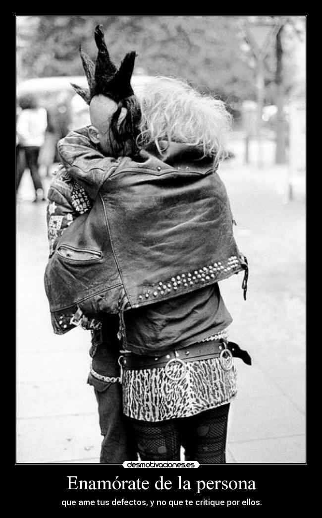 Enamórate de la persona -