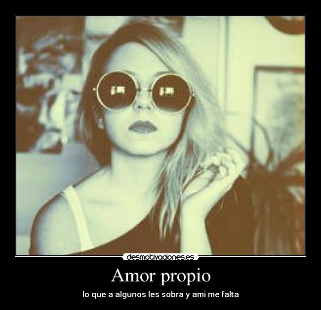 Amor propio - 