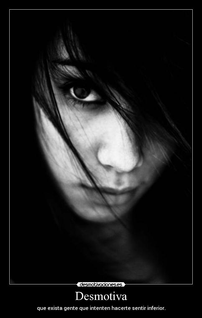 carteles desmotiva gente sentir inferior desmotivaciones