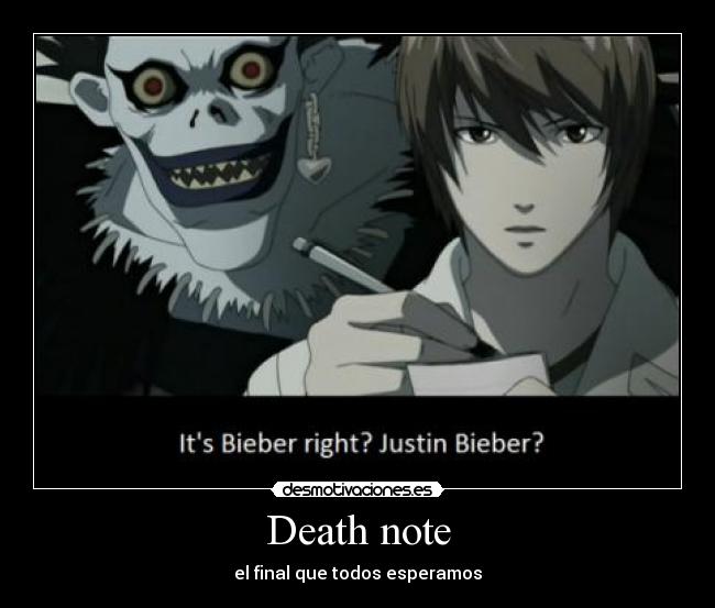 Death note - el final que todos esperamos