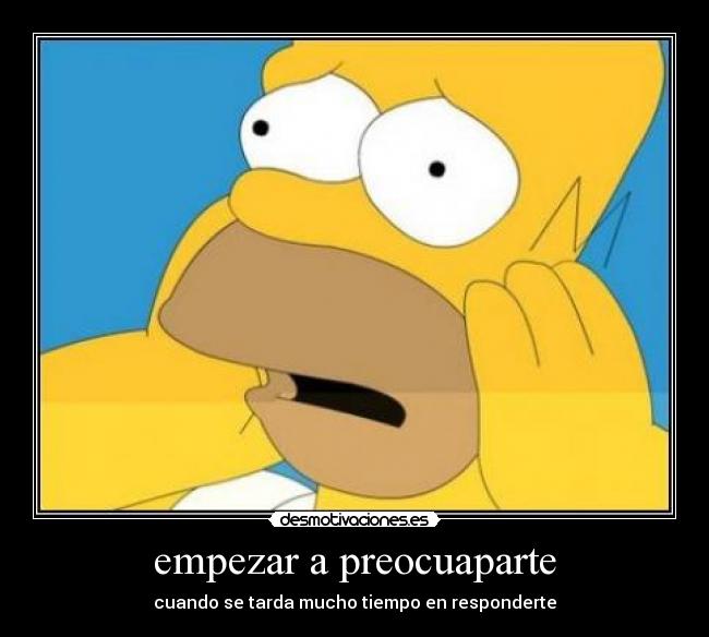 empezar a preocuaparte -