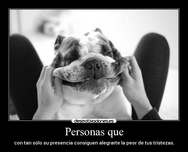 Personas que -