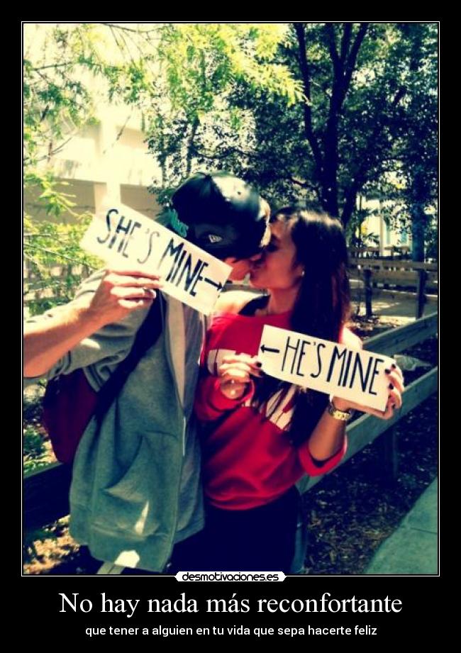 No hay nada más reconfortante -