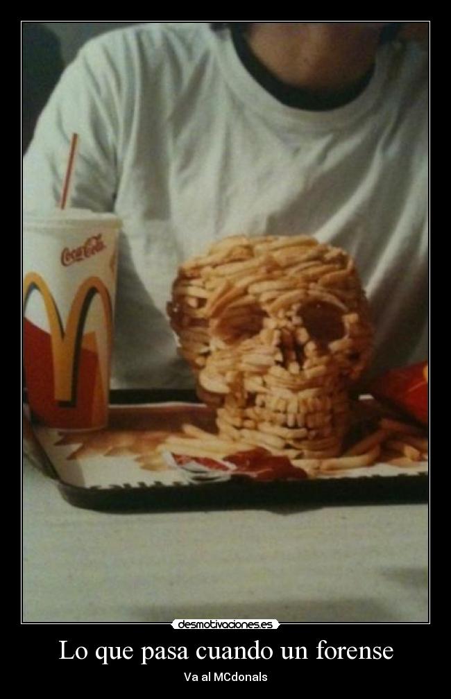 Lo que pasa cuando un forense -