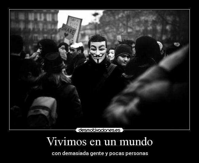 Vivimos en un mundo - 