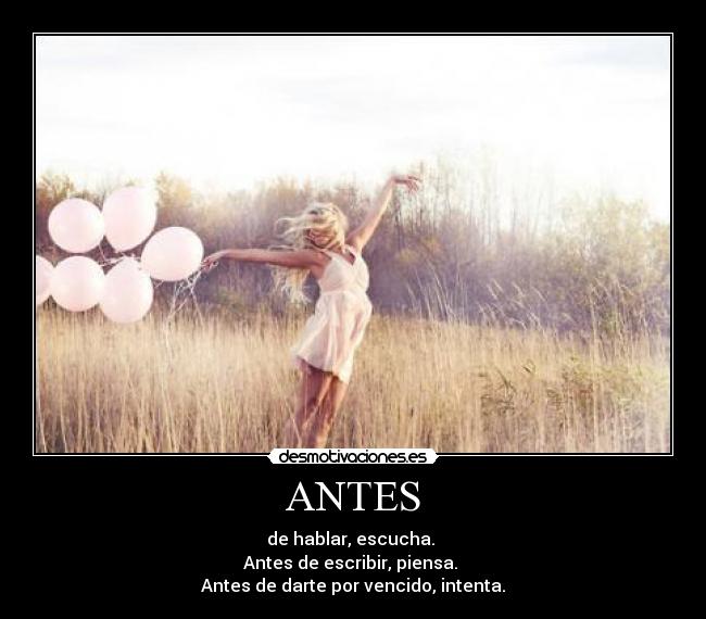 ANTES -
