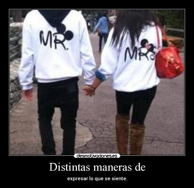 Distintas maneras de - 