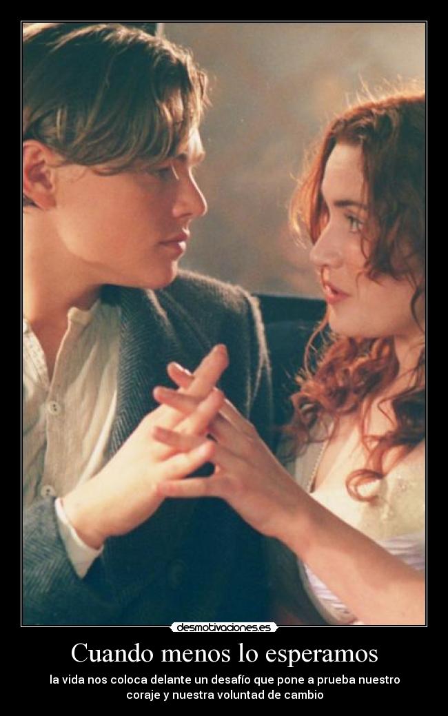 Cuando menos lo esperamos - 