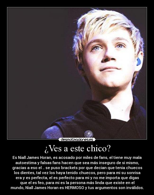 ¿Ves a este chico? -