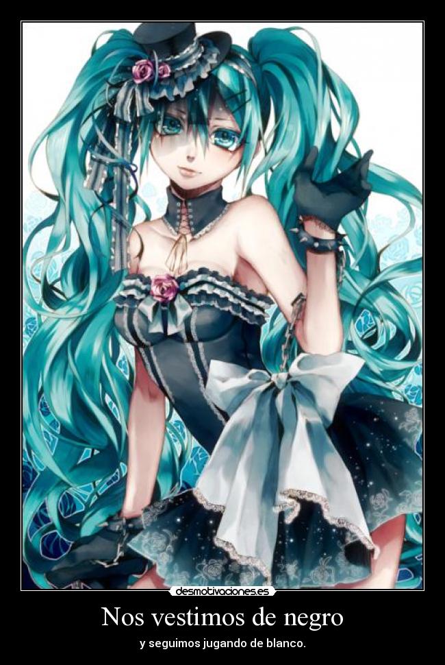 Nos vestimos de negro -