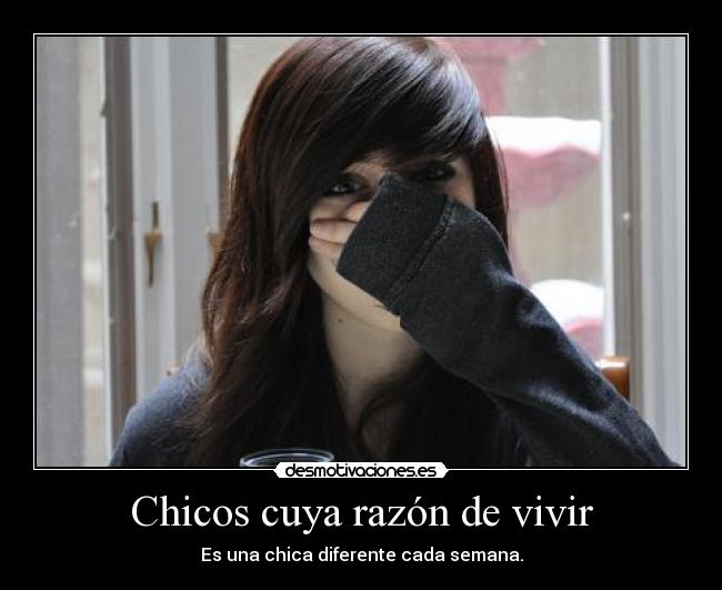 Chicos cuya razón de vivir -