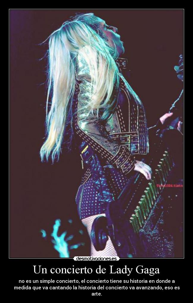 Un concierto de Lady Gaga -