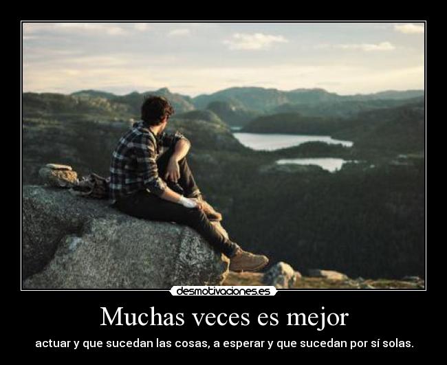 Muchas veces es mejor - 