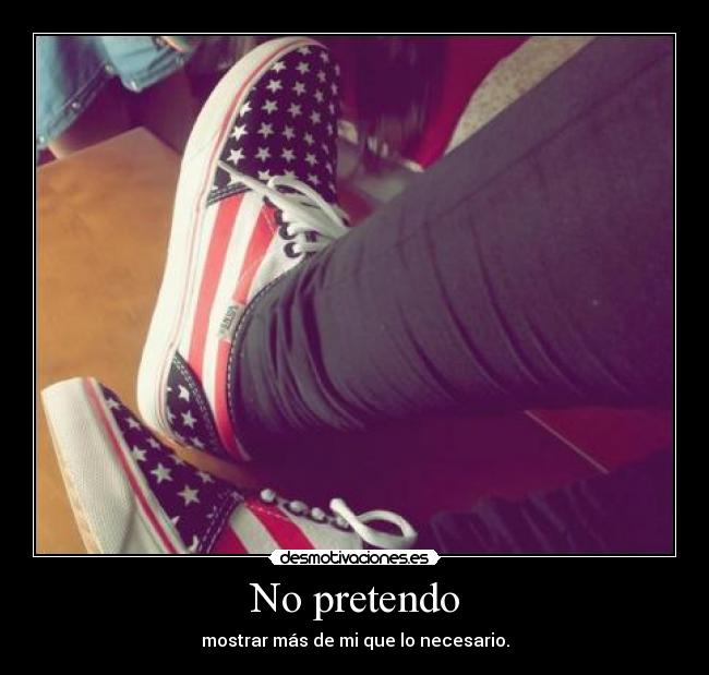 No pretendo - 
