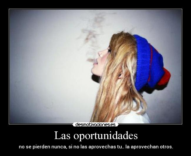 Las oportunidades - 