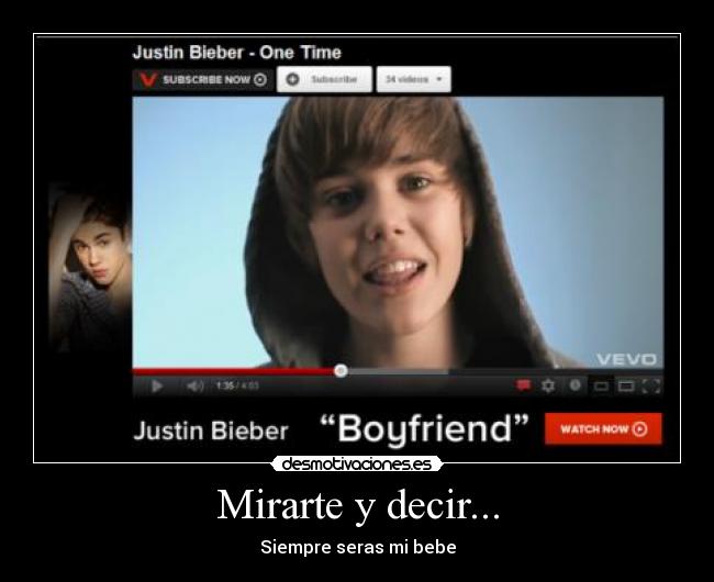 Mirarte y decir... - Siempre seras mi bebe