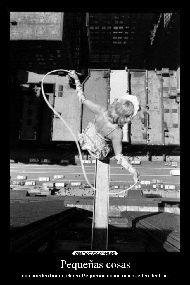 Pequeñas cosas -