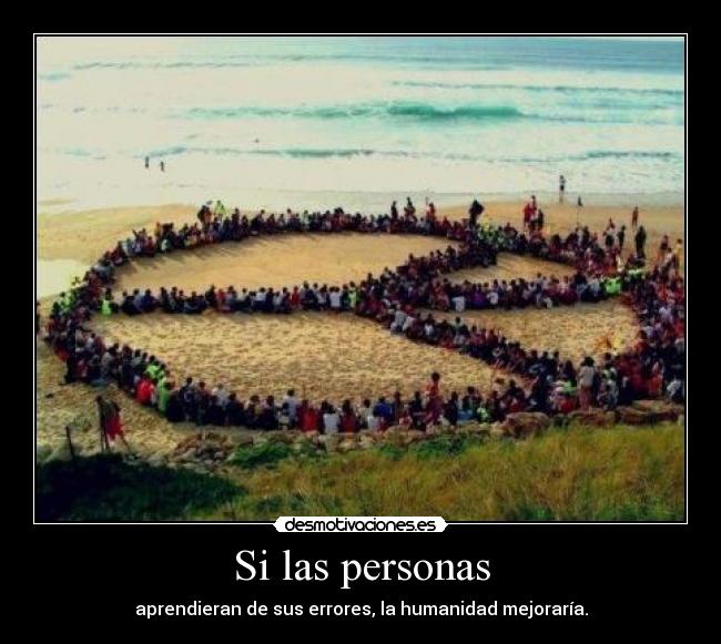 Si las personas -