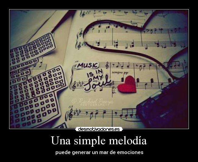 Una simple melodía -