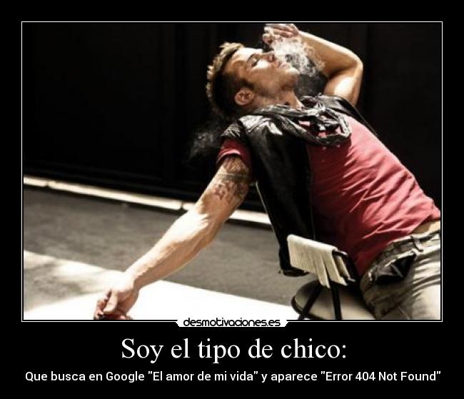 Soy el tipo de chico: -