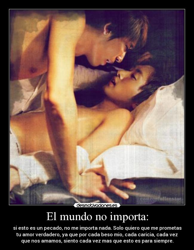 El mundo no importa: -