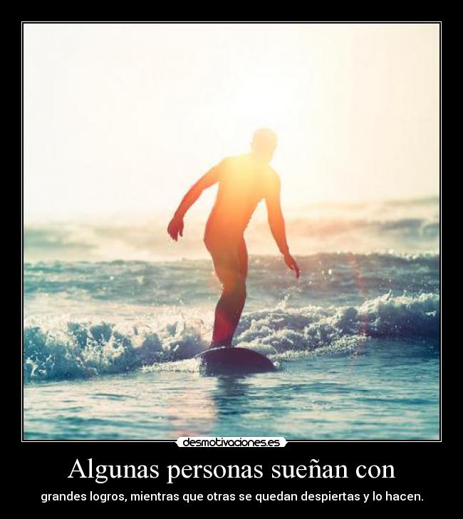 Algunas personas sueñan con - 