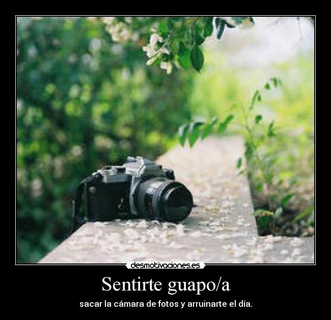Sentirte guapo/a - 
