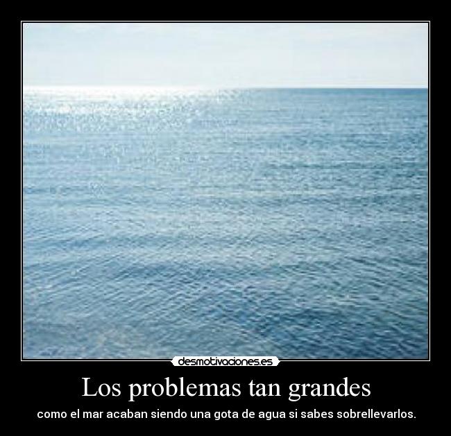 carteles problemas mar desmotivaciones