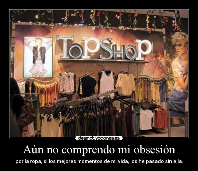 Aún no comprendo mi obsesión - 