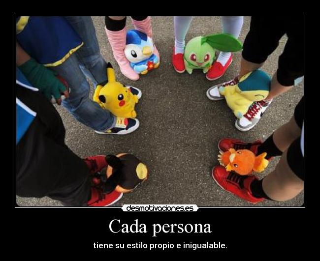 Cada persona -