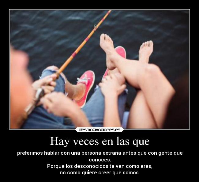 Hay veces en las que - 