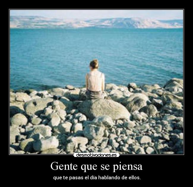 Gente que se piensa - 