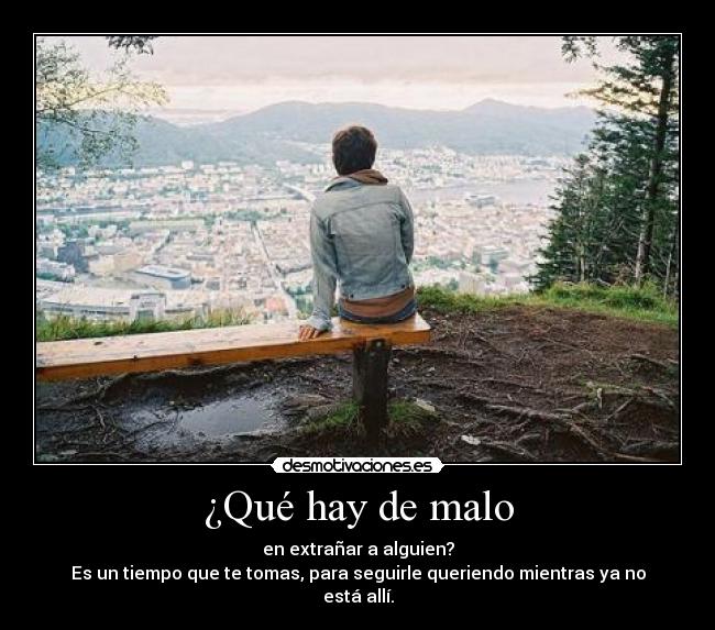 ¿Qué hay de malo - 