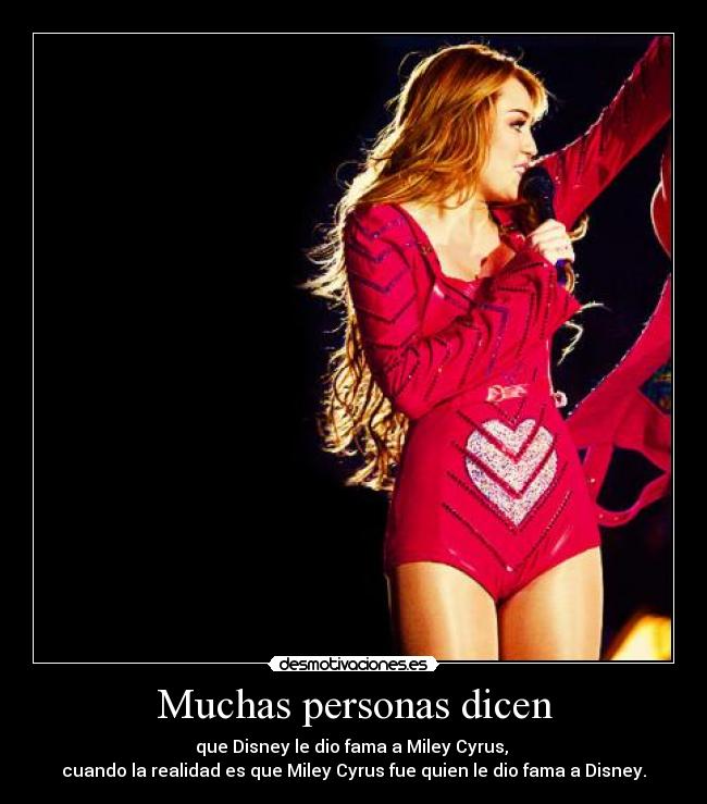 Muchas personas dicen -