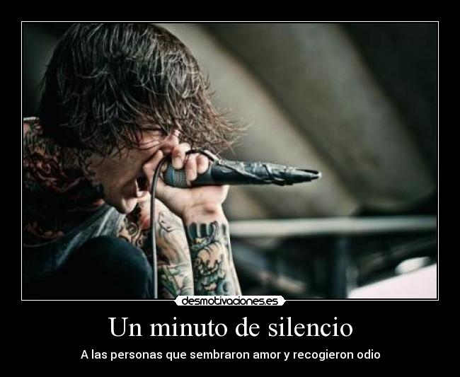 Un minuto de silencio - 
