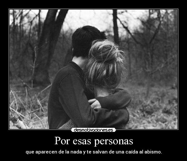 Por esas personas - 