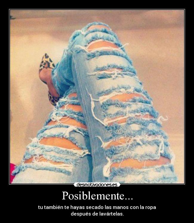 Posiblemente... - 